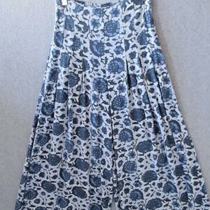 EUC Free People wide leg pants size XS blue in color